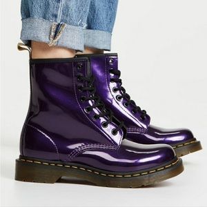 Dr Martens 1460 Vegan Chrome Boots